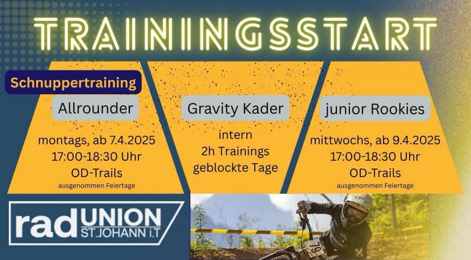 Trainingsstart Trainingsstart